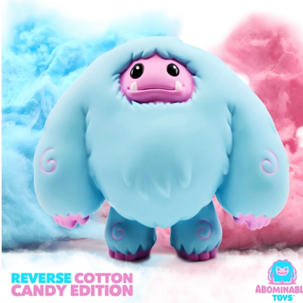 💕💙 Limited Reverse Cotton Candy Edition Chomp Vinyl Figure by Abominable Toys